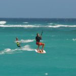 Kitesurfing in Silver Sands - Barbados