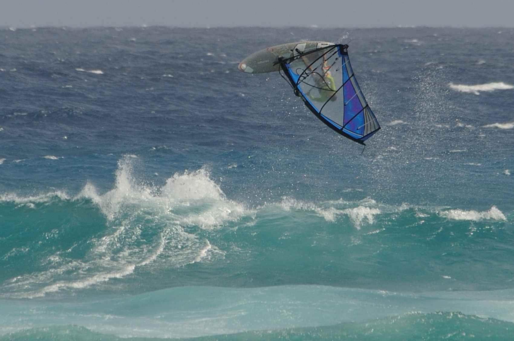 Windsurfing at Silver Sands